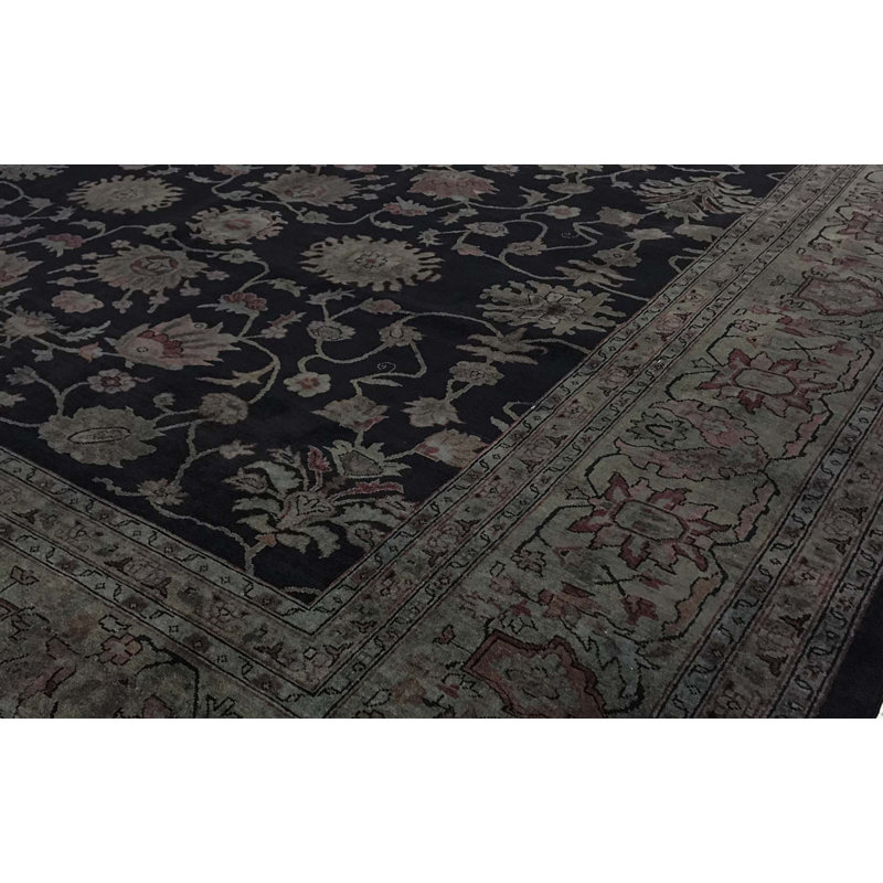 Hand Woven Wool Oriental Area Rug, Rectangle 11'4" x 16'2"