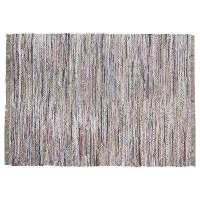 Fern Ombre Cotton Hand Woven Area Rug