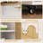 Rolling Kitchen Island with Storage, Kitchen Island Cart with Drop Leaf Countertop, Island Table with Arch Open Shelf