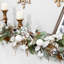 Mixed Winter Foliage Artificial Christmas Garland- 6' X 8" - Unlit
