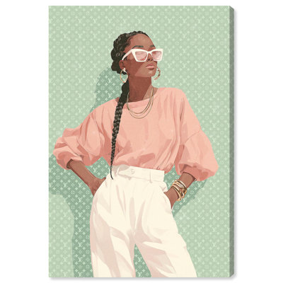 "Fresh and Mint Style", reproduction d'art sur toile par Art Remedy, 30 x 45