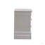 Table de chevet Verona G6735-N blanc perle