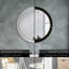 Huldar Glass Flat Wall Mirror