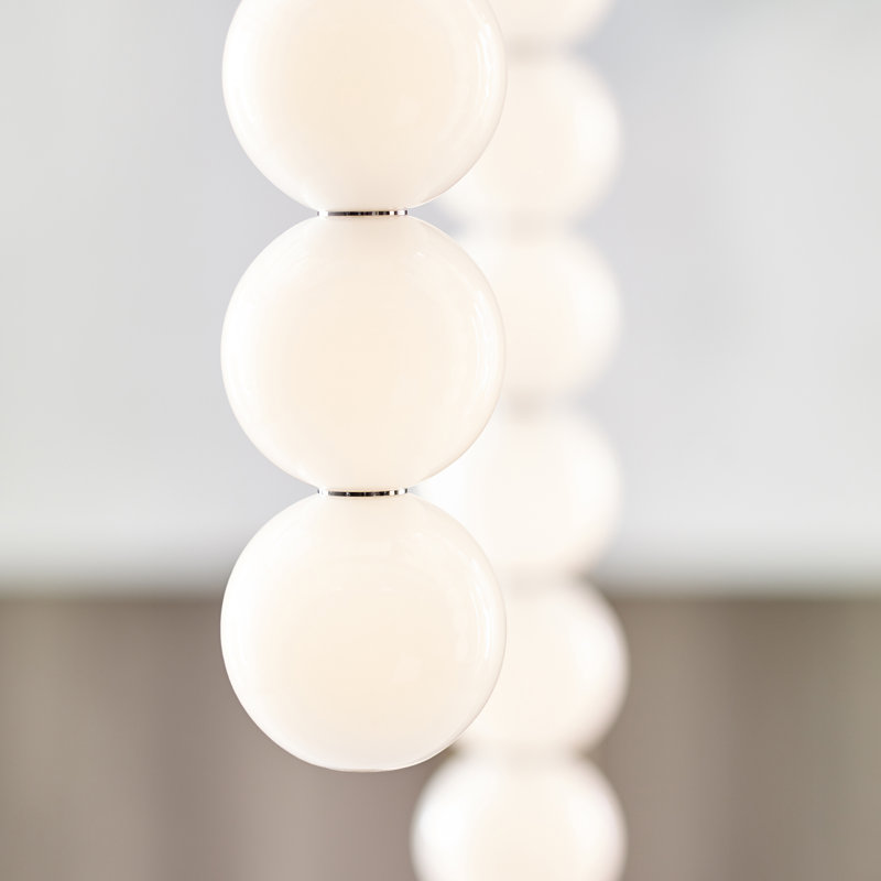 Orbet 9 - Light LED Pendant, Polished Nickel