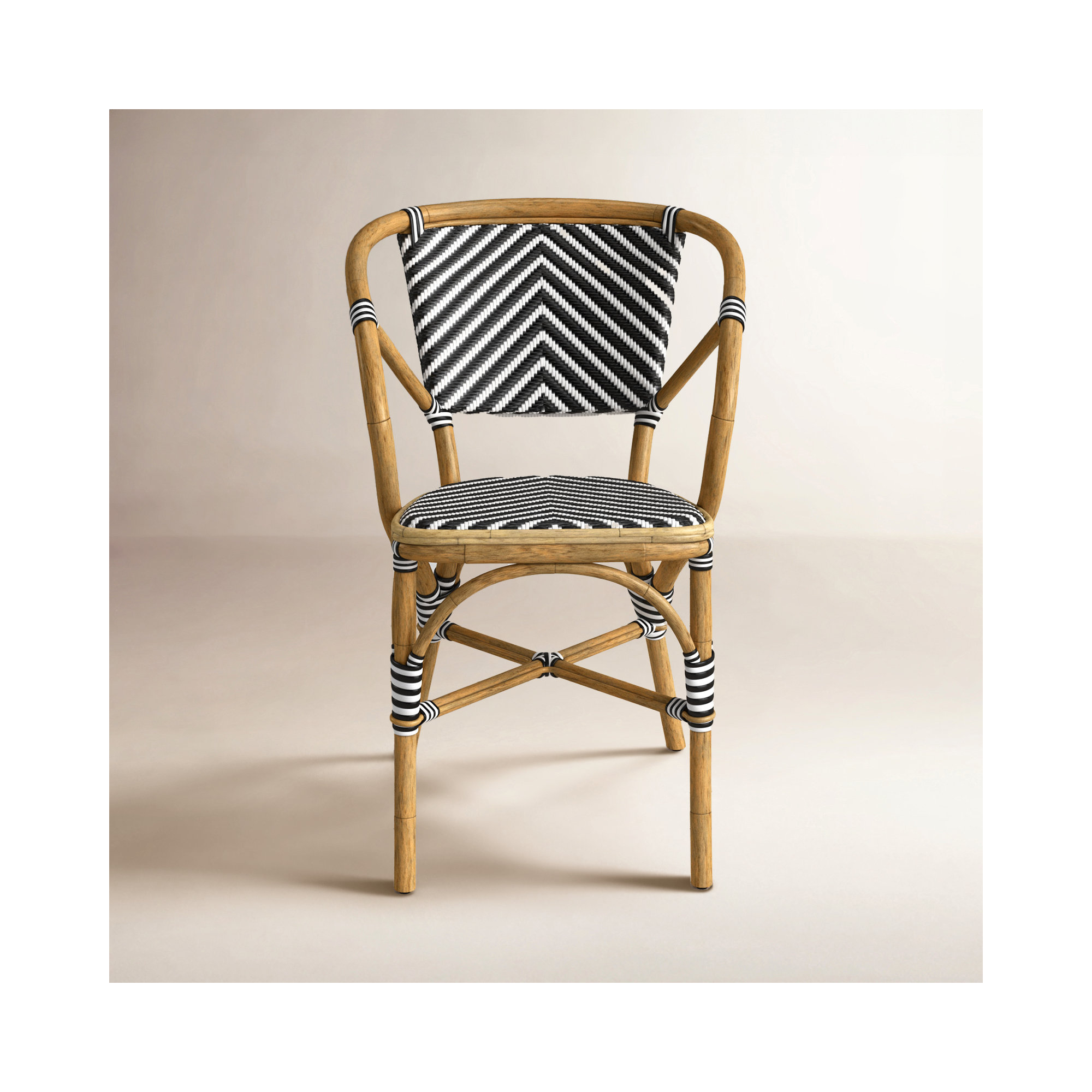 Clint Upholstered Barrel Chair, Black