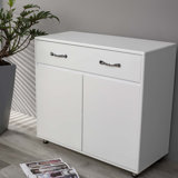 Modern Sidrboard, Side Table With Drawer And Doors