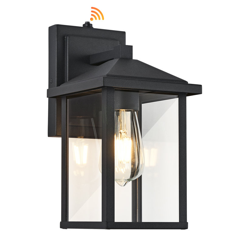 Sellan 24cm H Outdoor Barn Light with Dusk to Dawn