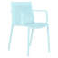 Table longue blanche moderne de 55 pouces, fauteuils en polypropylène empilables 4 pièces, intérieur / extérieur, durabilité toutes saisons, métal thermolaqué, forme de chaise ergonomique, plateau de table de haute qualité, -,,, et-731912982