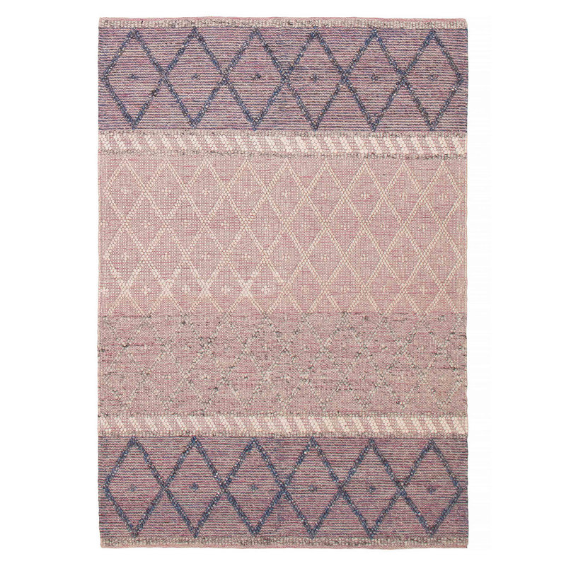 Sumako Wool Geometric Indoor Rug