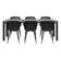 Morganti Rectangular 6 - Person 205Cm Long Dining Set