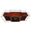 Meuble télé 74 po avec foyer Valmont-89158518