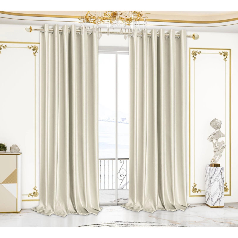 Blackout Curtain Panel Pair, 229cm Width x 274cm Drop