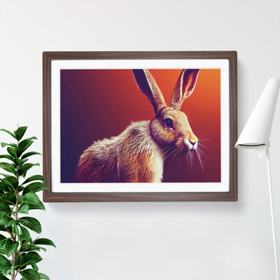 Hare - Single Picture Frame Print