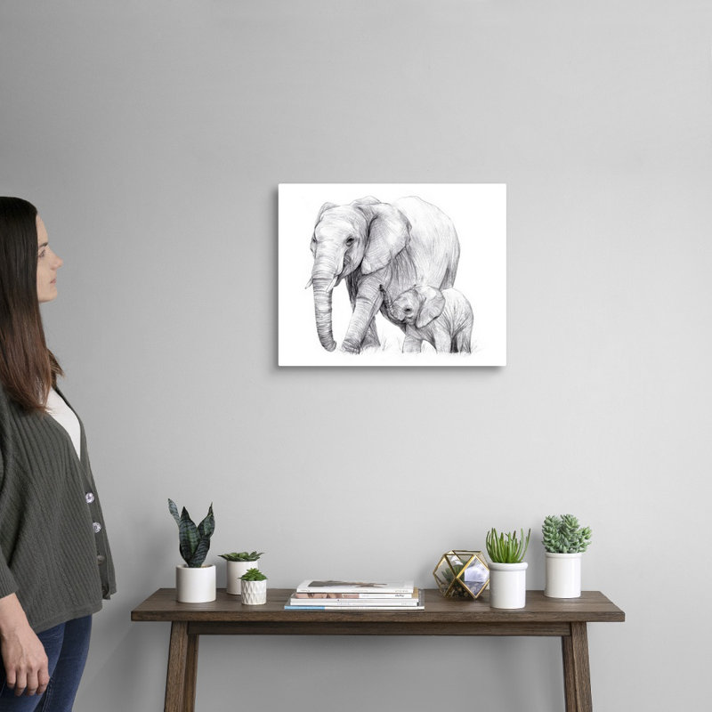 Reproduction d'art sur toile, H 16 po x l 20 po x P 1 po, Toile tendue