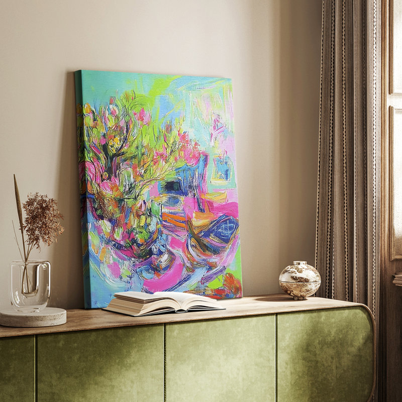 FLORAL Series DLXIX - Gallery Cavas, H 27 po x l 18 po