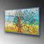 Peinture décorative en verre trempé - Arbre de vie par Gustav Klimt, 27,6 po x 39,4 po | 100% verre trempé, épaisseur: 0,16 pouce | Superbe art mural pour la décoration intérieure, design élégant et intemporel