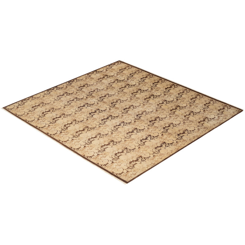 Classic One-of-a-Kind 7' 10" X 8' 2" Hand Knotted Area Rug