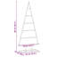 Metal Christmas Tree with Stand Gold Powder-coated steel-320770733