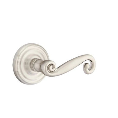 Emtek Privacy Interior Mortise w/ Regular Rosette & Rustic Lever