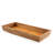 Daisa 15" Brown Maple Solid Teak Vanity Tray