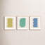 Keyhole 4-6. Set Of 3 Painting by Lee Lessem-226582888-226582890