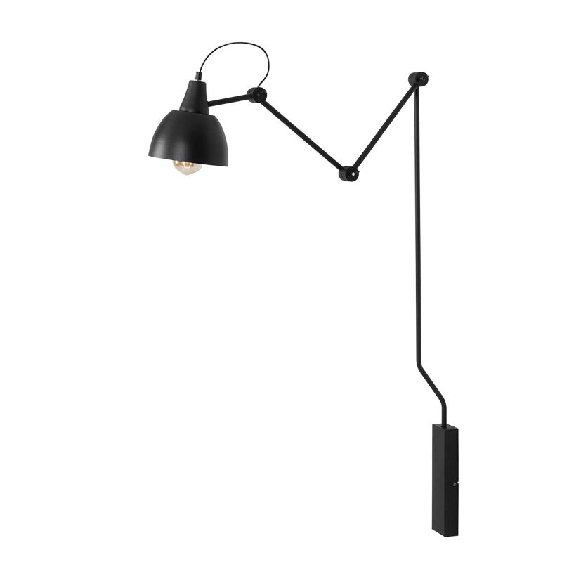 Goldia Steel Swing Arm Sconce