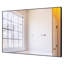 Miroir moderne 36 po x 24 po avec cadre en aluminium massif - Polyvalent pour la chambre à coucher, la salle de bain, la décoration d'entrée, 36 po x 24 po, mural noir, idéal pour la salle de bain-600168154-600168153