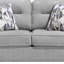 Coussin décoratif contemporain en chenille 2 pièces