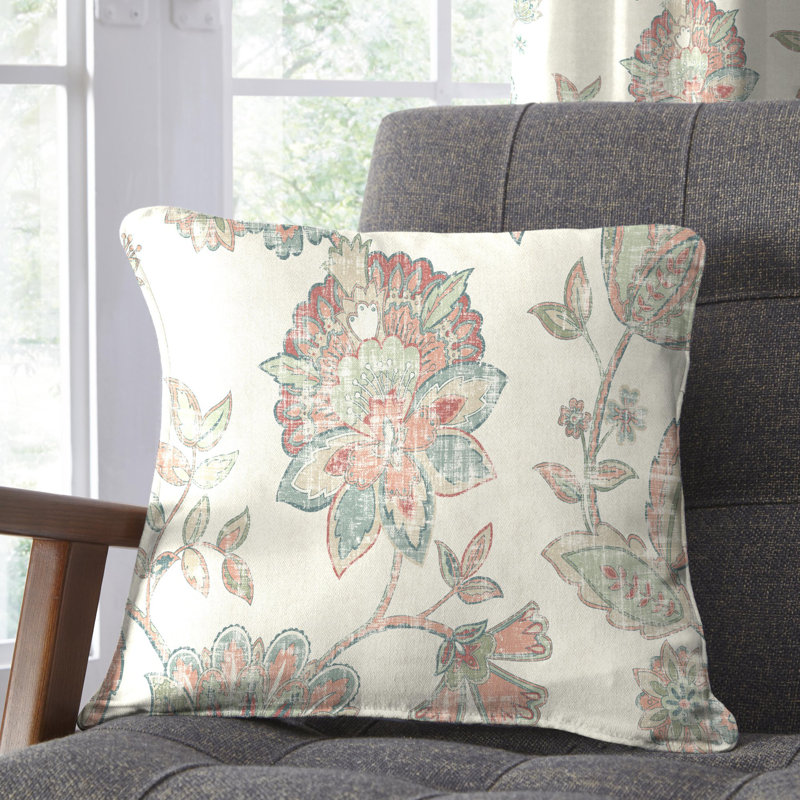 Floral Square Cushion