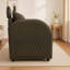 Fauteuil Bunny-Ear avec tissu résistant aux rayures-118091500