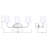 Lago 3 - Light Dimmable Vanity Light