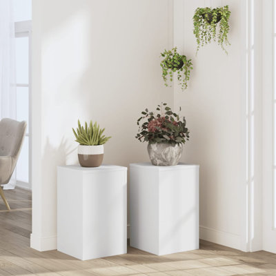 Support pour plante vidaXL Bois d'ingénierie moyen minimaliste