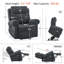 Gordian Lift Assist Recliner with Massager-68833451