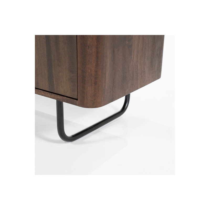 Media Unit Media Console, Brown