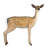 Gamez Deer Plastic Garden Statue