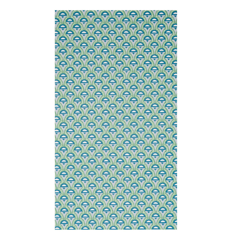 Papier peint Abelino, Vert / paon