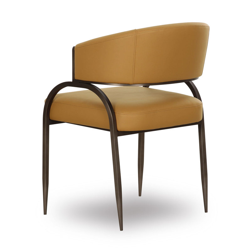 Chaise en cuir Sophia Performance Sophia, Tanné