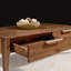 Table basse de style américain en noyer minimaliste