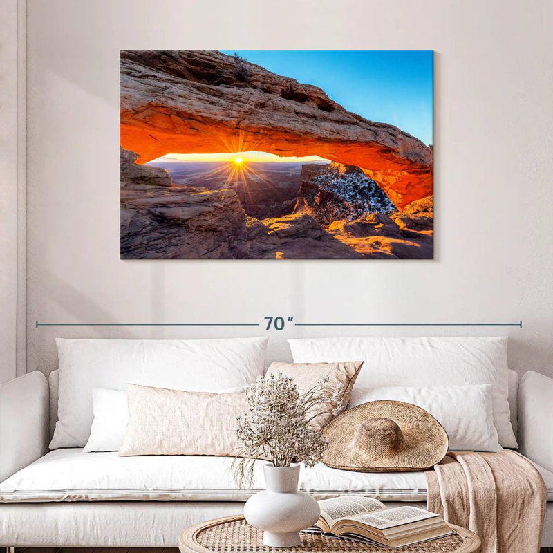 Lumière du soleil arquée Alvord Mesa, H 30 po x l 45 po
