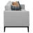 Cushion Back Sofa With Pillows