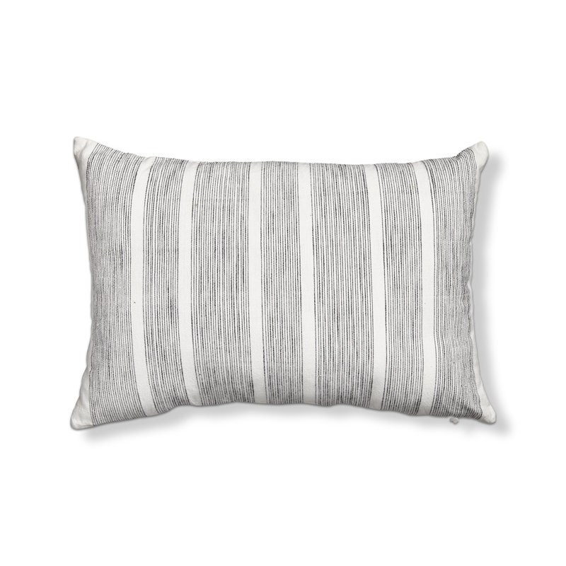 Woven Linea Stripe Lumbar Pillow