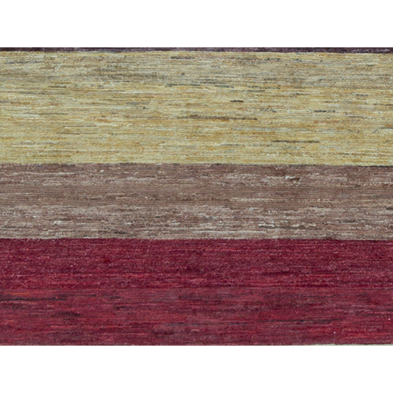 Gabbeh Hand Woven Wool Striped Area Rug