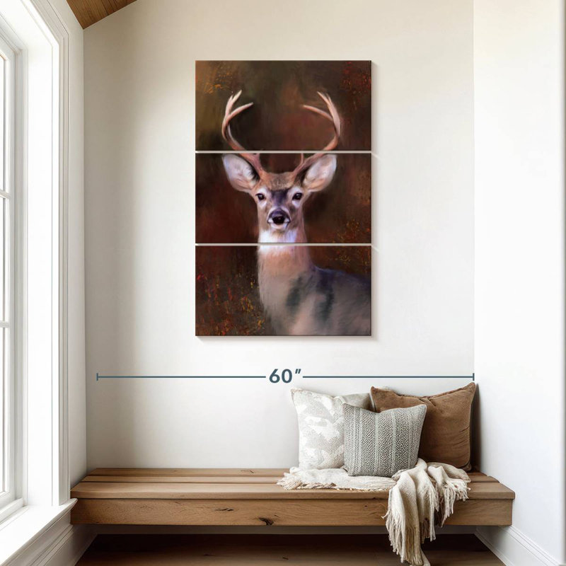 Brampt Eight Point en automne, H 45 po x l 28 po