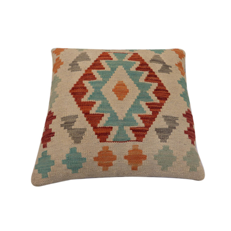 Housse et insert de coussin carré 100% laine