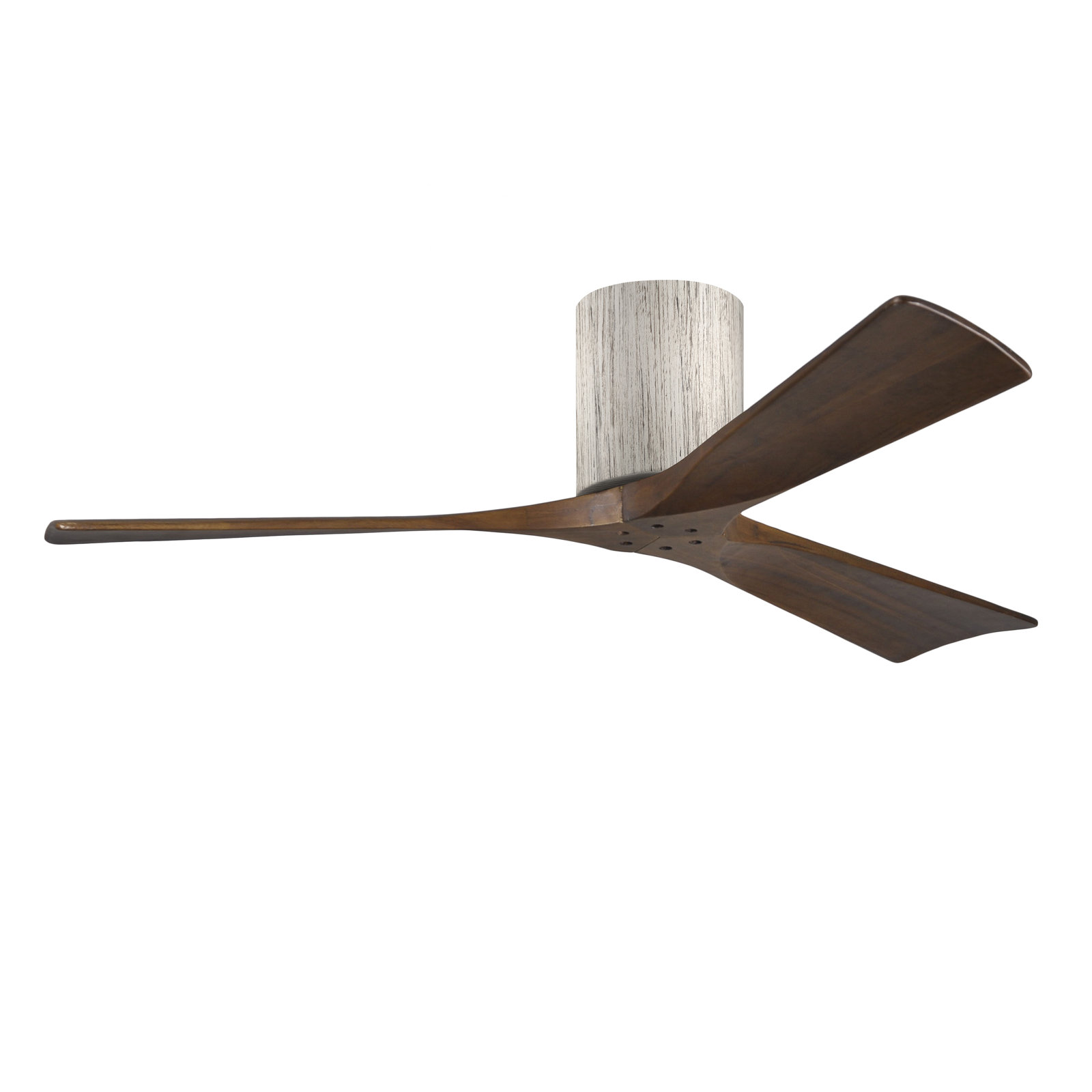 Olivier 3 Blade Ceiling Fan, Barn Wood Tone, Walnut Tone, 52"