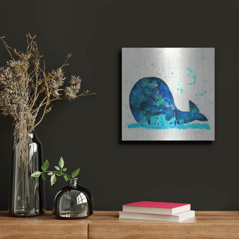 «Little Whale» par Wyanne, H 12 po x l 12 po
