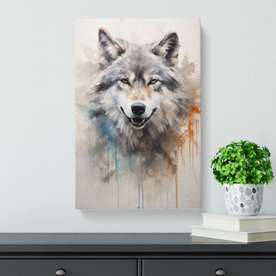 Wolf Gestural No.2 - Print