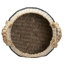 Armadi Two Tone Wicker Basket with Handles-608089932