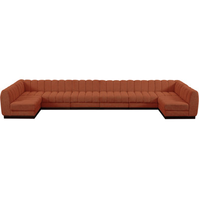 Hippen 8 - Piece Upholstered Sectional
