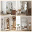 Miroir surdimensionné arqué en métal surdimensionné-629761287-606321064